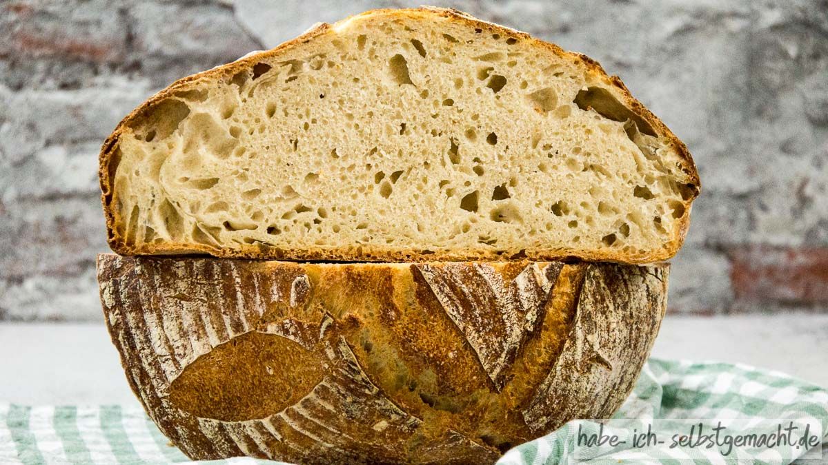 Helles Weizen-Sauerteig-Brot
